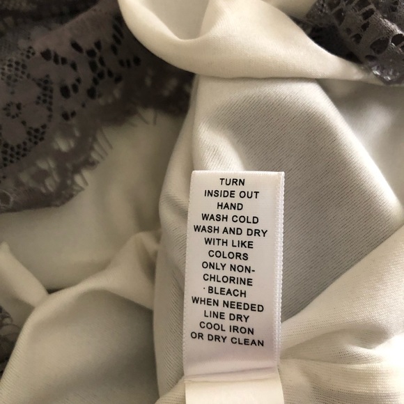 Banana Republic Grayish Taupe Lace Top - Picture 5 of 5